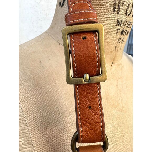 Paule Marrot Editions Hayden Harnet Leather & Canvas Multi Color Top Handle Bag - Picture 11 of 15